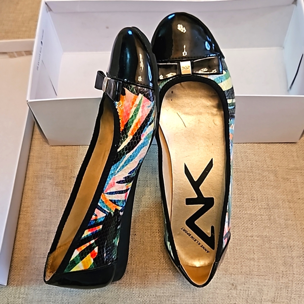 Anne Klein Sport Akatalya Cap Toe Ballet Flats Slip On